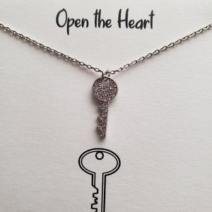 Key pendant necklace